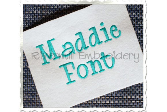 1 1 2 Maddie Embroidery Font Review