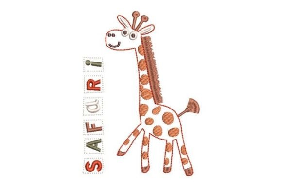 Giraffe with Letter Safari: A Boutique Designer's Review