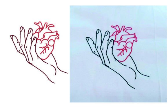 Hand with Heart Embroidery Design Review