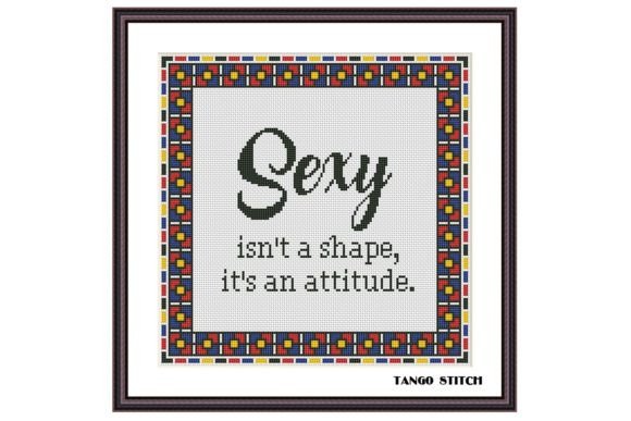 It s an Attitude Funny Cross Stitch: A Designer Review