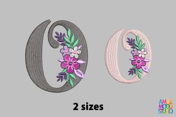 Letter O Floral Monogram: A Designer's Review for Craft Fairs