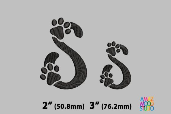 Letter S Paws Monogram Review
