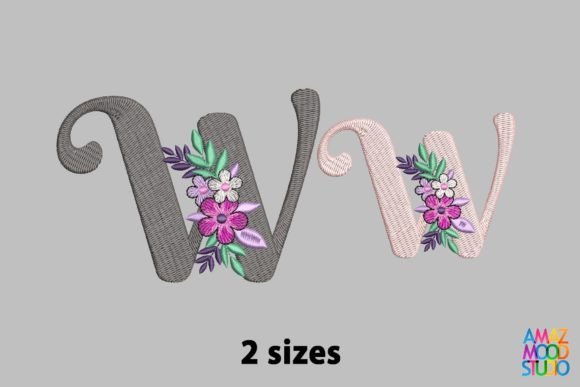 Letter W Floral Monogram: A Designer's Real-World Review
