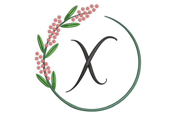 Monogram X: A Designer's Take on a Summer Floral