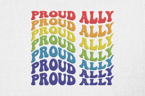 Proud Ally Pride Gay Lesbian LGBT Pride