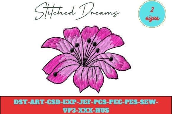 Stitcher s Floral Embroidery Design Review