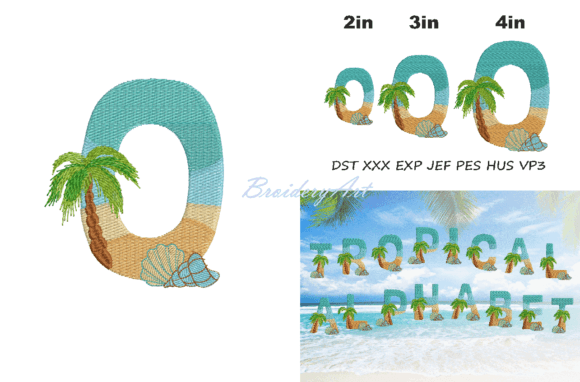Tropical Font O: A Designer's Review for Seasonal Collections
